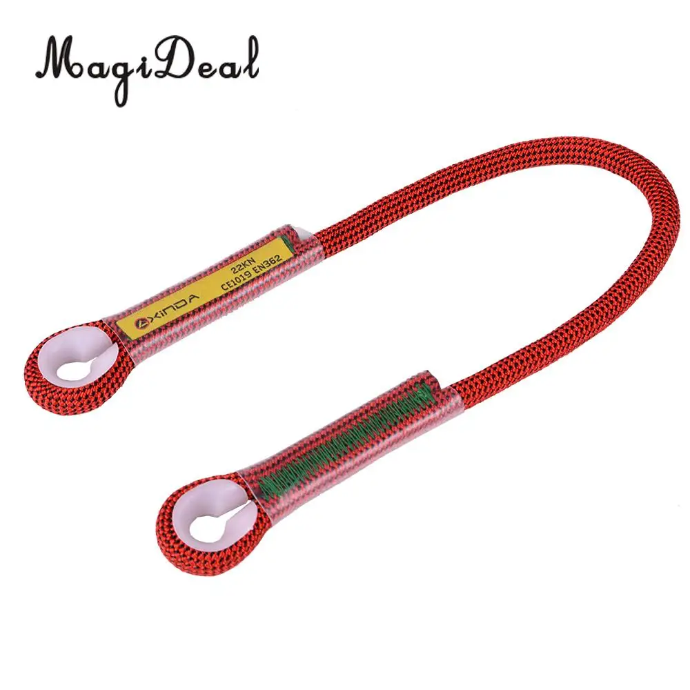 MagiDeal Outdoor Climbing Equipment 22KN Nylon Lifting Sling Mountaineering Rescue Safety Rope Harness Fall Protection Lanyard | Спорт и