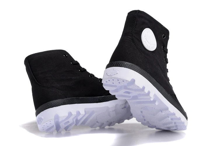 PALLADIUM Pampa Classic Sneakers black and white Fur Boots Canvas Shoe Ankle Botas Cowboy Fashion Casual Shoes 40-44 |