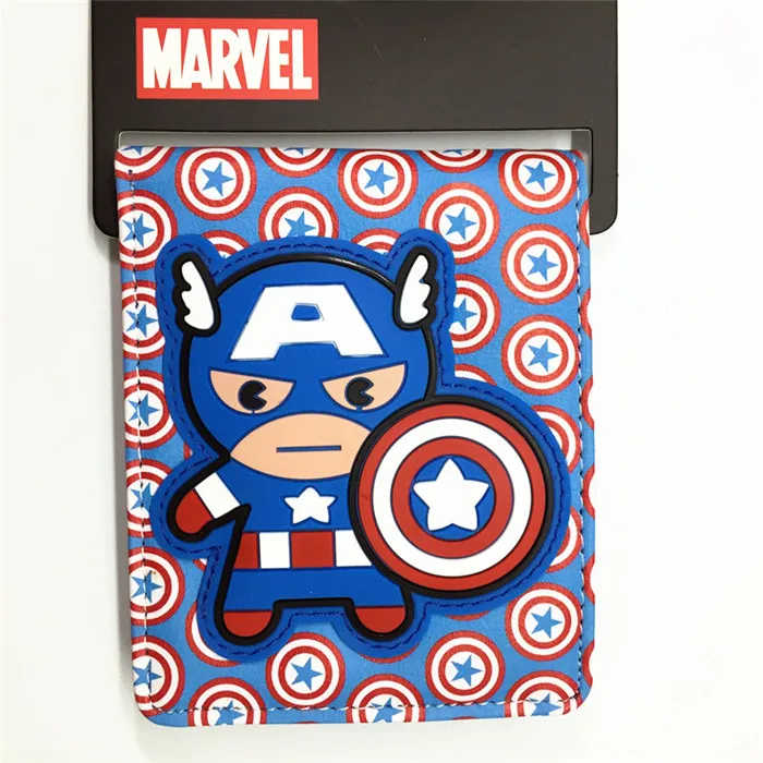 Комиксы Dc Marvel Мстители мультфильм бумажник милый Супермен Бэтмен американский