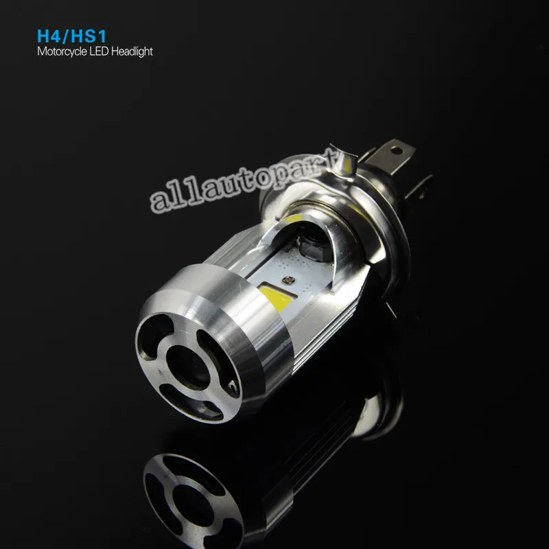 Фара для мотоцикла H4 P43t Led 20 Вт 2000LM Hi/Lo скутер Мото ATV 6000K свет Замена галогенной