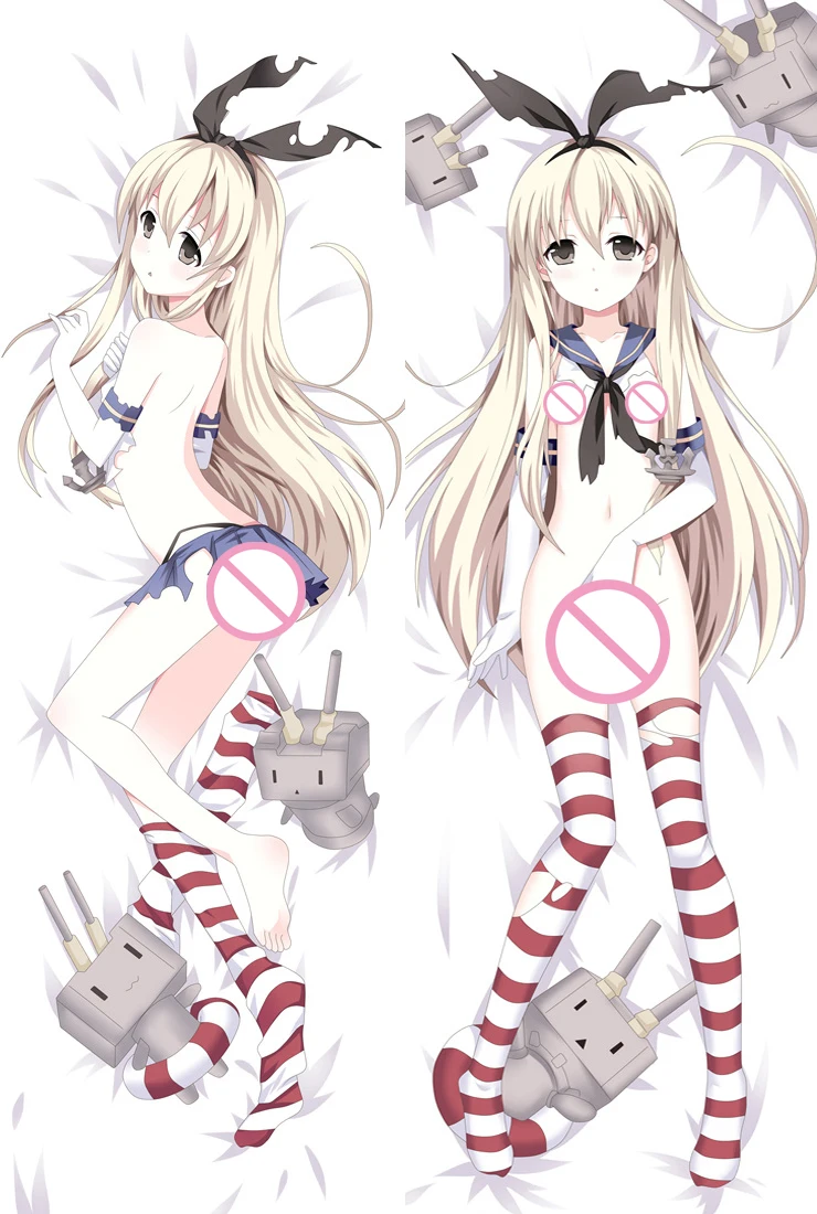 Наволочка для подушки с изображением девушки из аниме Dakimakura Kantai|body pillowcase|anime