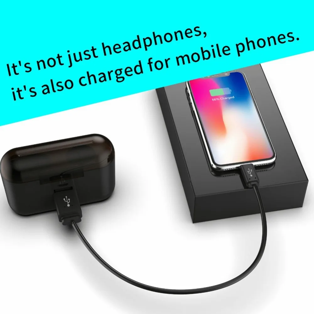 Bluetooth 5 0 наушники TWS беспроводные Blutooth Handsfree спортивные игровая гарнитура