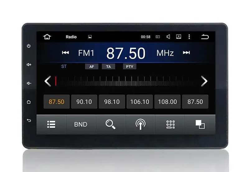 10 1 дюймовый универсальный автомобильный DVD на основе Android с GPS WIFI BT DVR стерео аудио