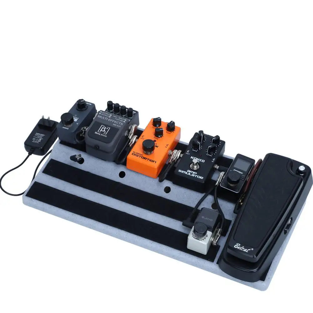 

Flanger Quality Guitar Effects Pedalboard Single Board Include Hook&loop Mounting Tape Durable Guitarra Accessories 50x25cm
