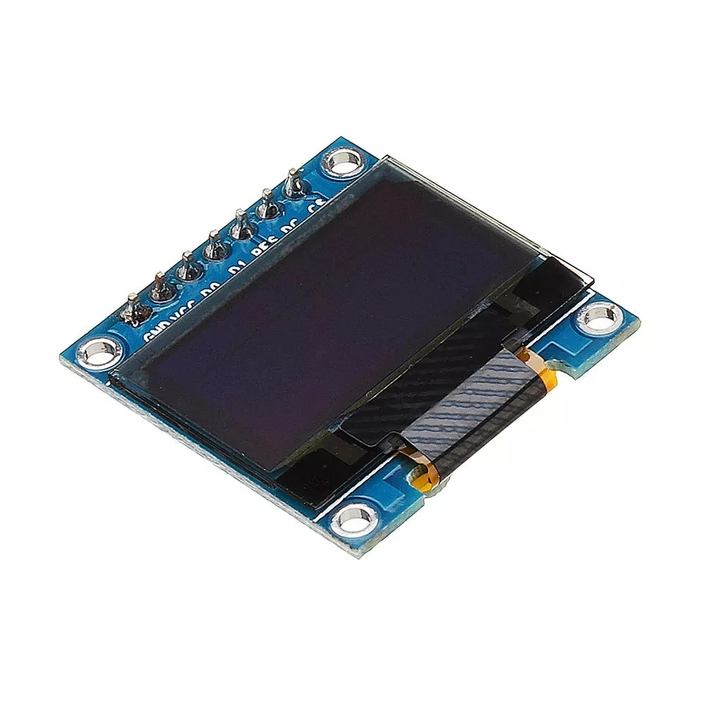 5 шт./лот 7Pin 0 96 дюймов OLED Дисплей 12864 SSD1306 SPI IIC Серийный ЖК-дисплей Экран модуль для