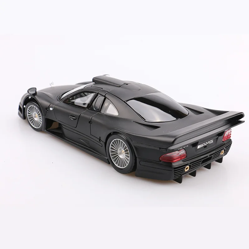 Коллекционная модель автомобиля Maisto 1:18 из сплава игрушки для Benz CLK GTR мужчин