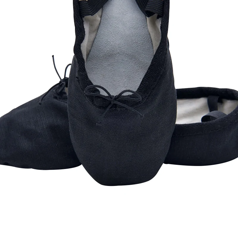 Данси все уровни advanced Балетные костюмы Обувь для дамы черный хлопок Ткань