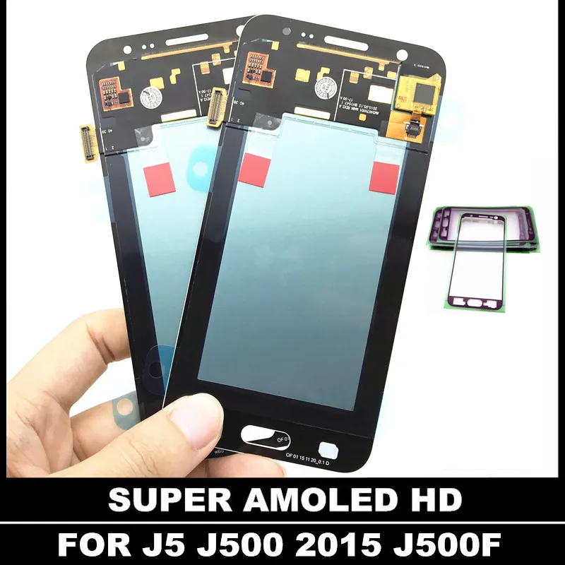 Для Samsung Galaxy J5 2015 j500 J500F J500G AMOLED ЖК дисплей дигитайзер сенсорный экран сборка