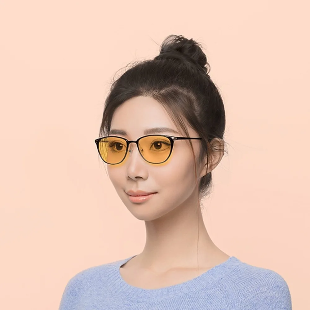 Оригинальные xiaomi TS защитные очки 60% анти-голубые лучи анти-УФ Защита глаз ТВ круглые/квадратные/овальные очки
