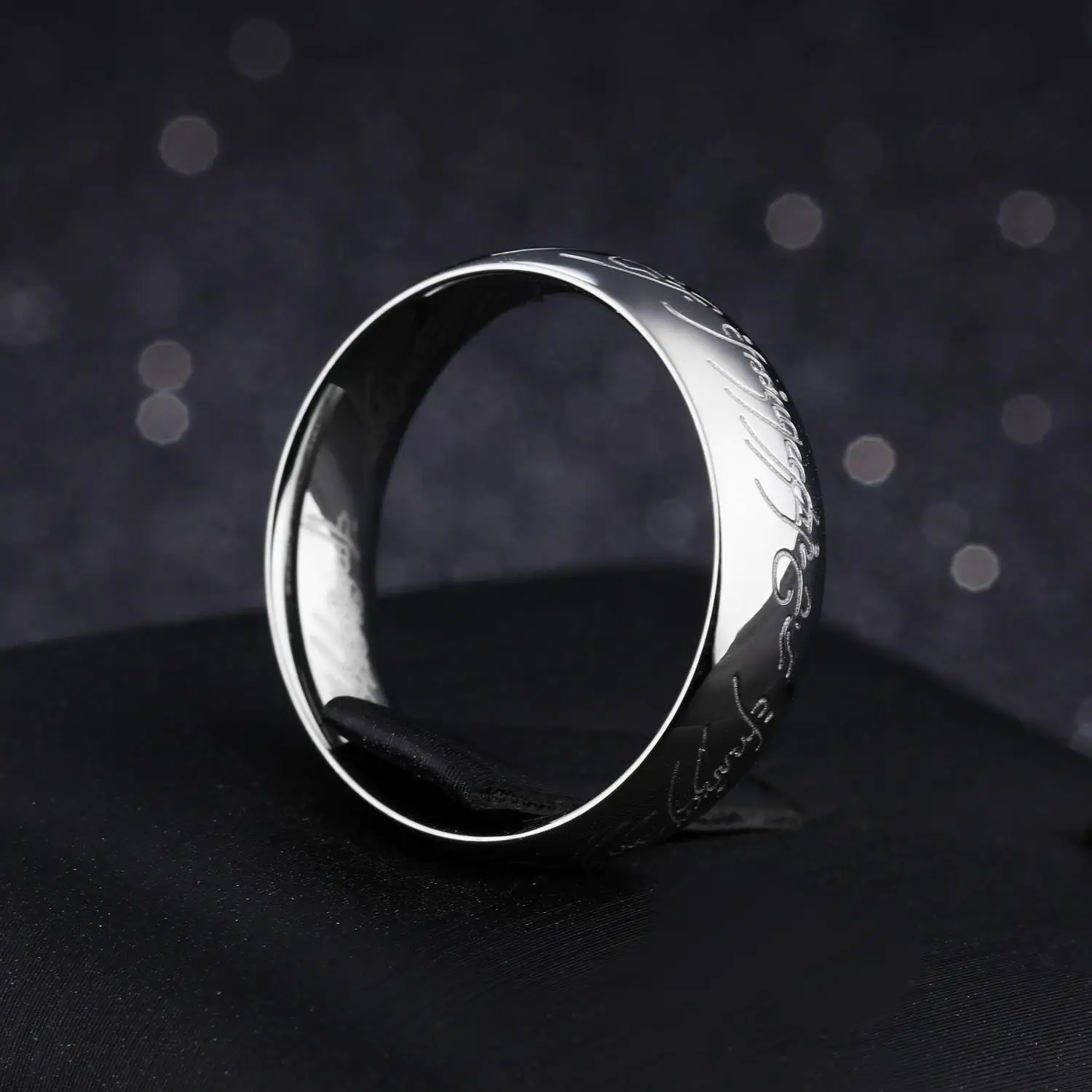 Sangdo кольца модные титановые стальные черные украшения для мужчин|black jewelry|jewelry for
