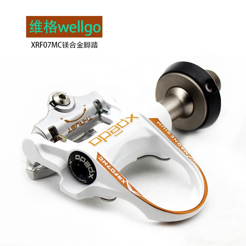 Wellgo Xpedo QRD-XRF07MC дорожный велосипед clipless Педали из магниевого сплава с 1 пара