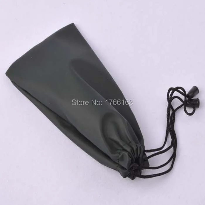 

9x18cm Black waterproof leather sunglasses pouch PVC eyeglasses bag glasses case colors Freeshipping