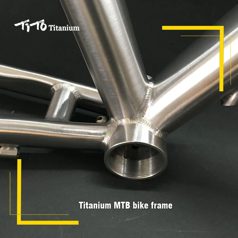 Бесплатная доставка! Тито титановая горная велосипедная рама 26 27 5 29 Внутренний