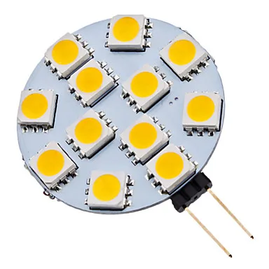 HRSOD 5 X G4 1 Вт 12 SMD 5050 70 лм теплый белый/холодный белый Точечные светильники DC В