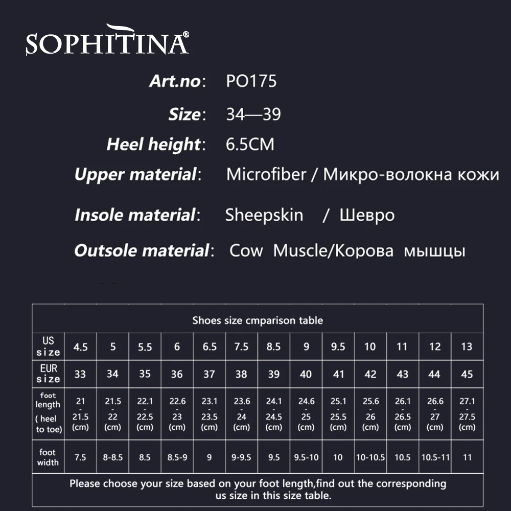 SOPHITINA/пикантные женские босоножки на тонком каблуке Цвет черный красный