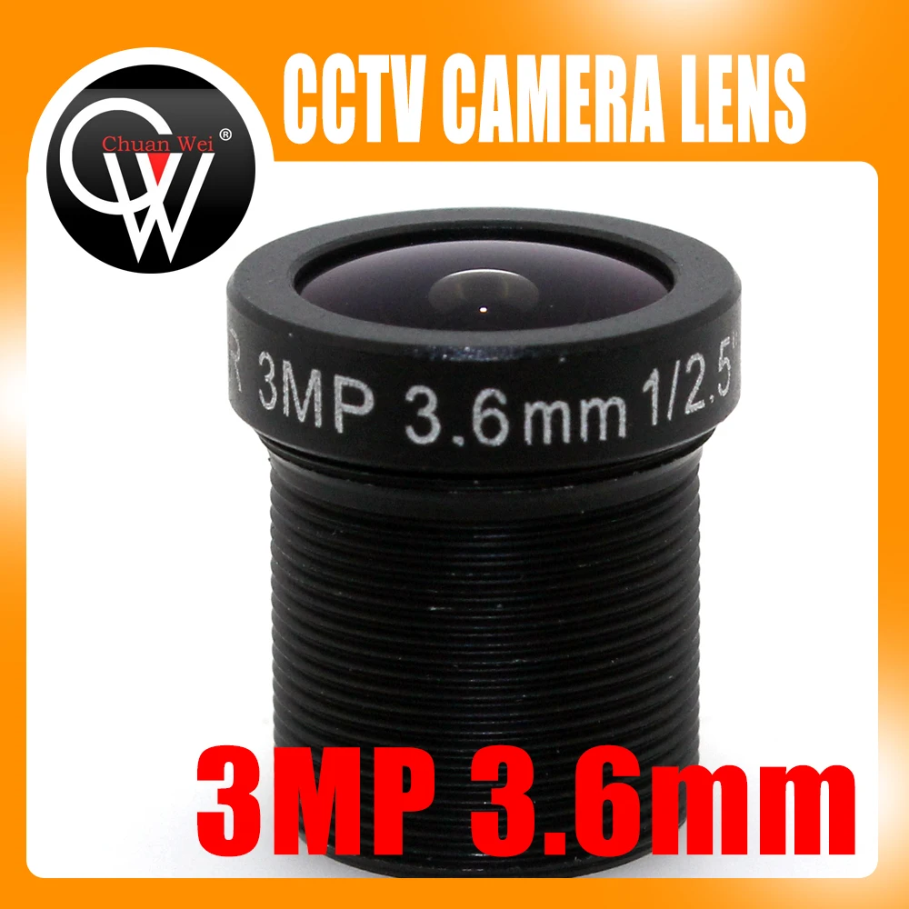 5 шт./лот 3 6 мм объектив HD 3MP CCTV доска для Безопасности ip камера Бесплатная