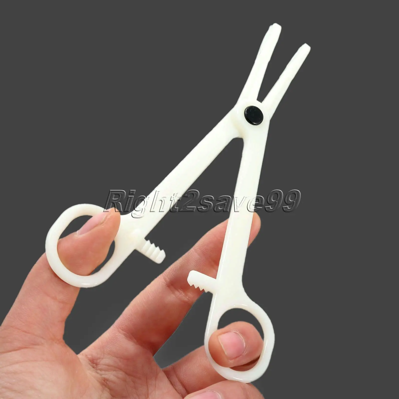 1 шт. пластмассовые щипцы для пирсинга пупка или носа|tongue piercing forceps|piercing forcepspiercing
