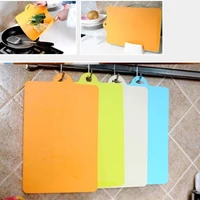 pp non alip cutting plastic board household multi purposes kitchen food slice cut chopping block kitchen cooking tools