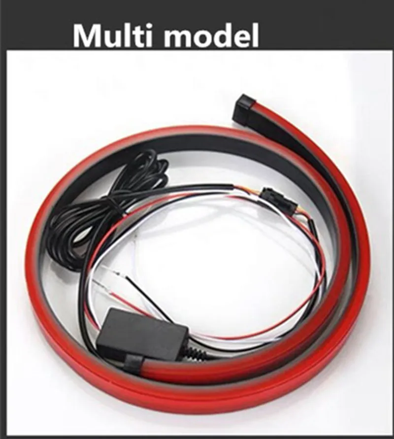 

Car Flexible LED High Mount Stop Rear Tail Warning Light Waterproof for Dodge charger journey challenger caliber Car Styling