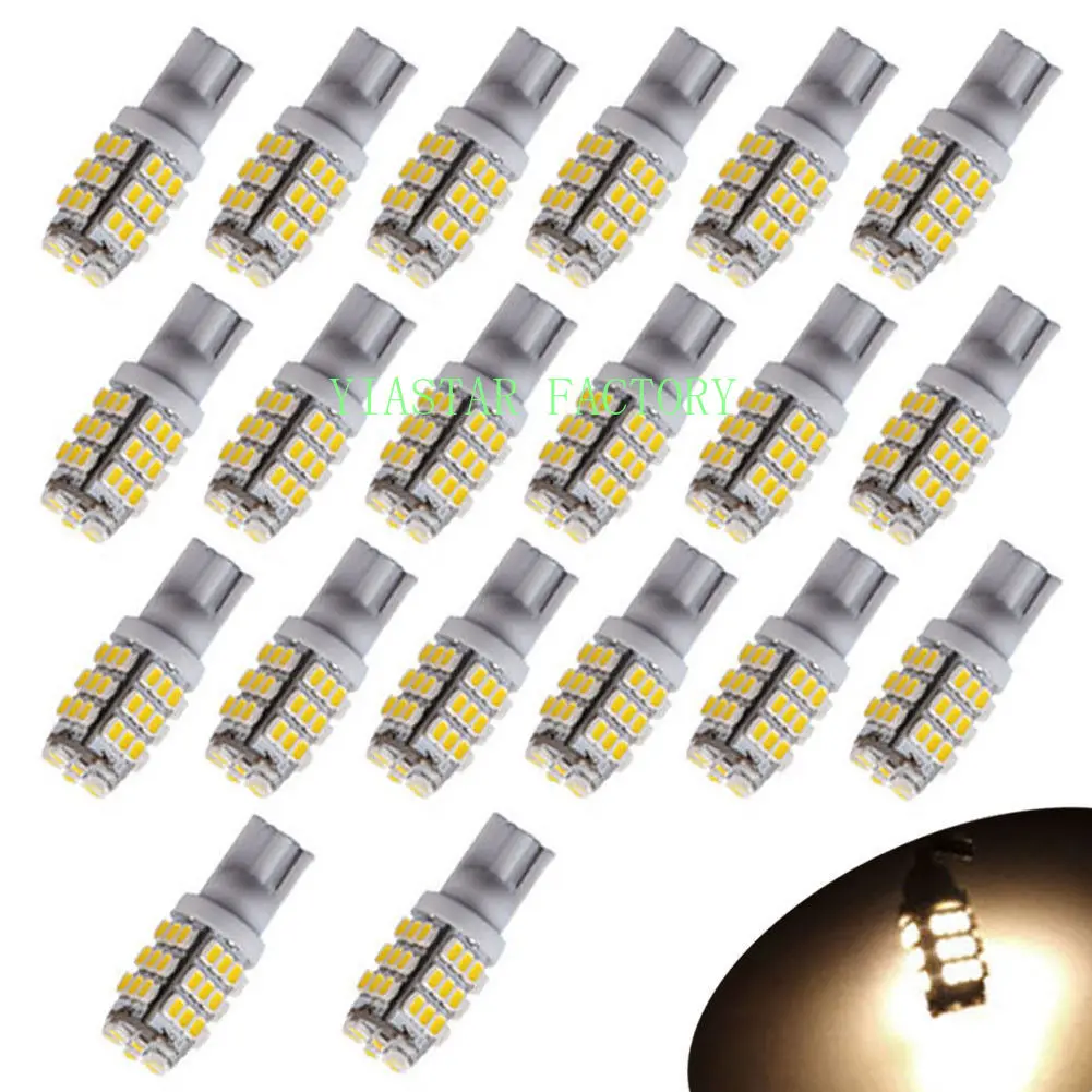 Yiastar 20 шт. T10 1206 42 автомобильный светодиод SMD лампы 42smd DC12V Автомобильные Боковые