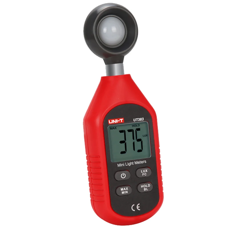 UNI-T UT383/UT383BT(Bluetooth) мини-светильник; ручная цифровая Освещенность метр/люмен метр/Люкс метр