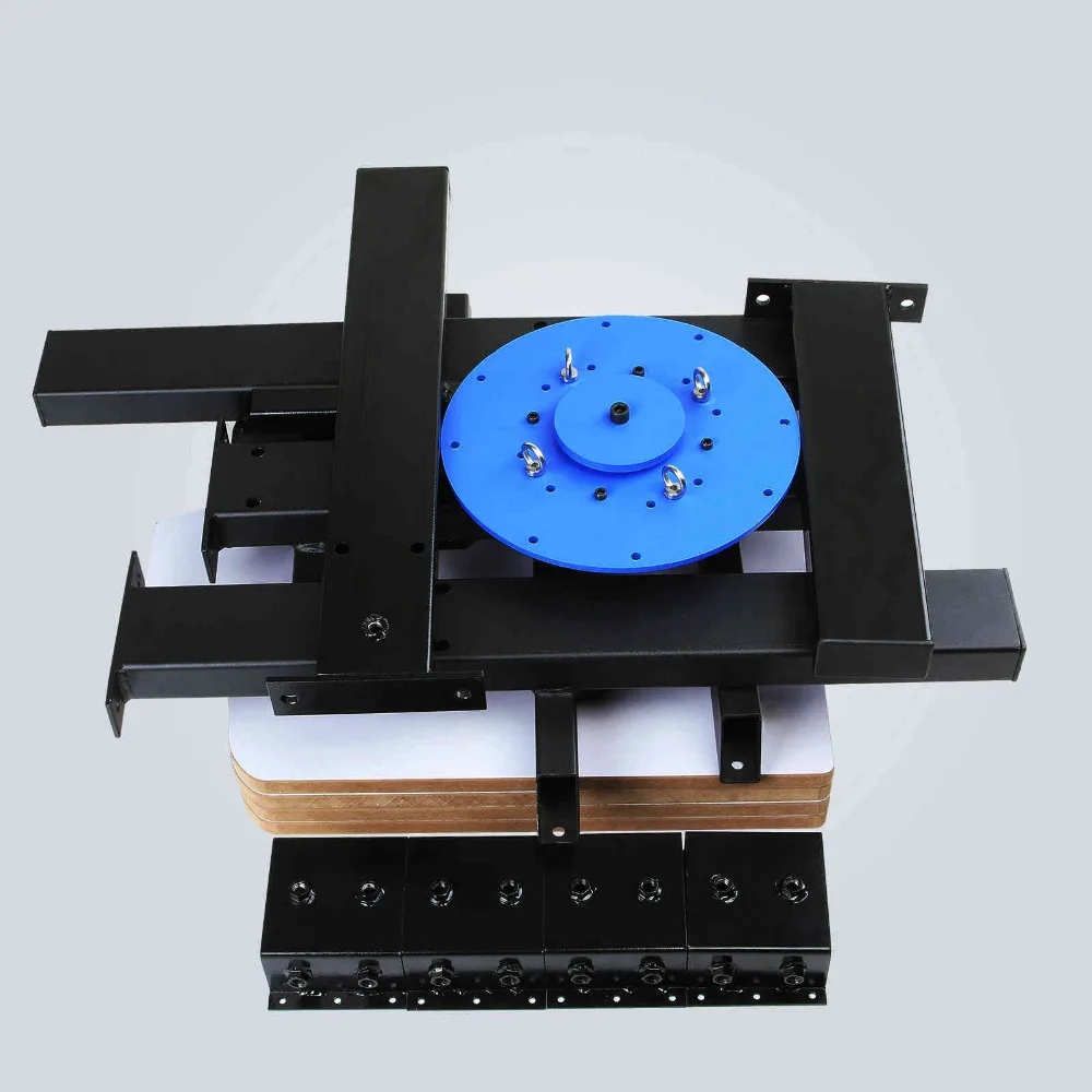

4 Color 4 Station Silk Screening Screenprint Press Screen Printing Machine