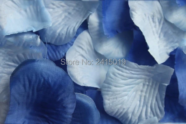 1000 шт. голубые шелковые лепестки розы для мальчиков|decorative decorative|decoration confettidecoration