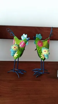 (2 шт./компл.) железная курица садовые украшения животные уличные | Дом и сад