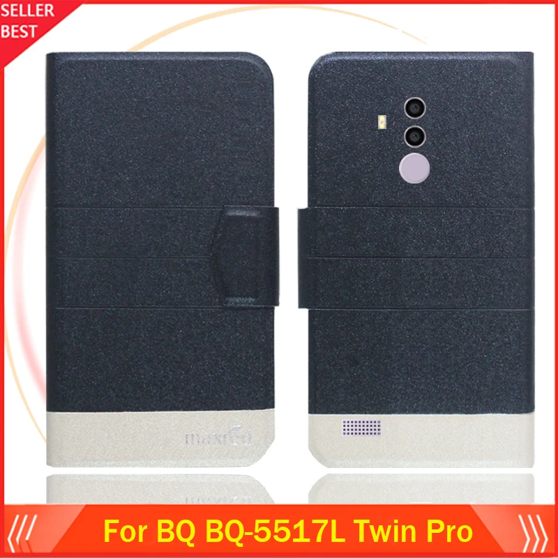 5 цветов лидер продаж! Чехол для телефона BQ 5517L Twin Pro кожаный чехол заводская цена