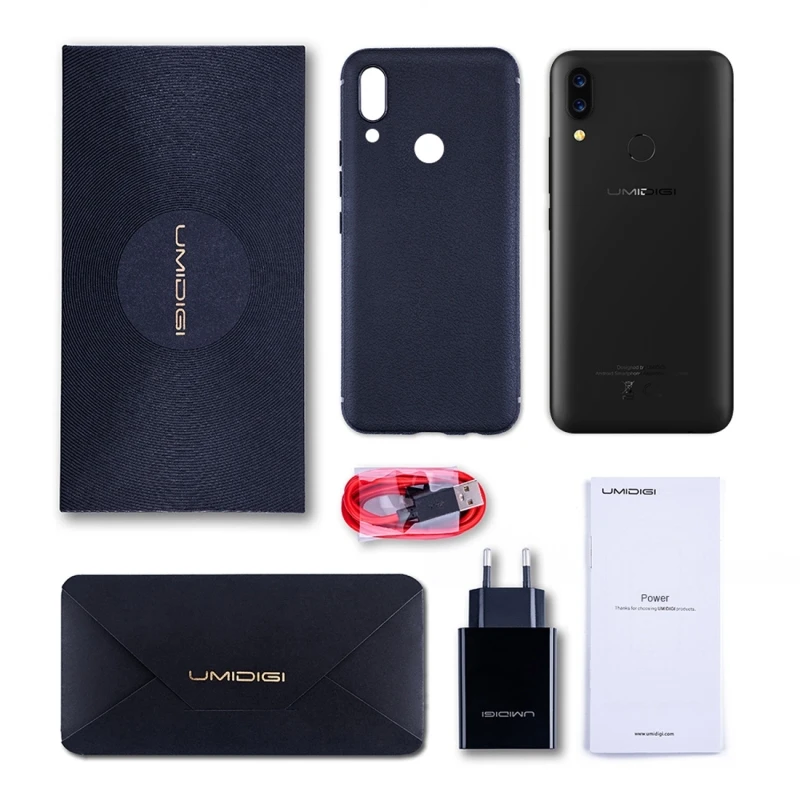 UMIDIGI Power смартфон с 6 3 дюймовым дисплеем ОЗУ 4 Гб ПЗУ 64 ГБ 5150 мАч 16 МП Android 9