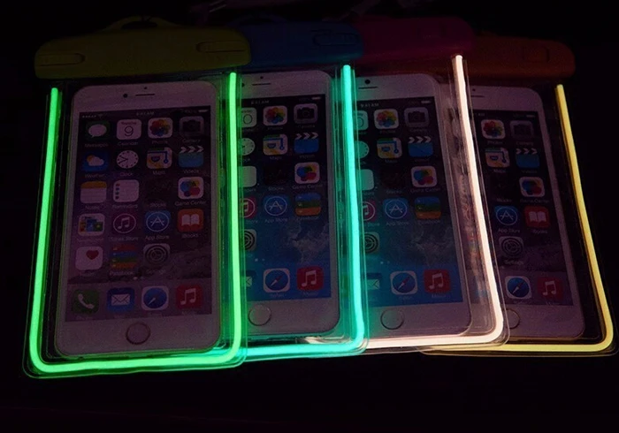 Водонепроницаемый плавательный мобильный телефон чехол для сенсорного экрана