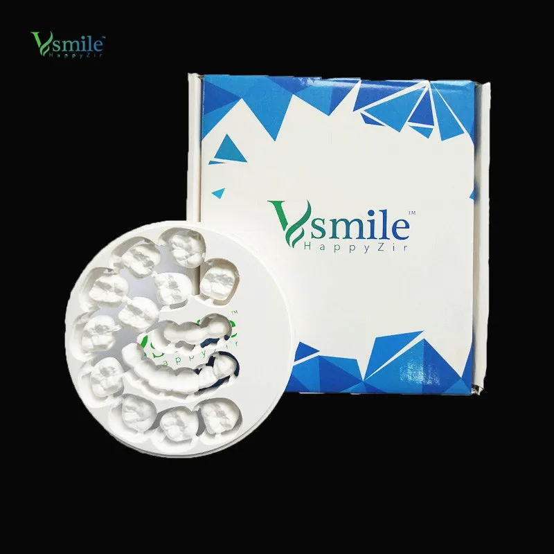 

St zirconia dental crown material for single system
