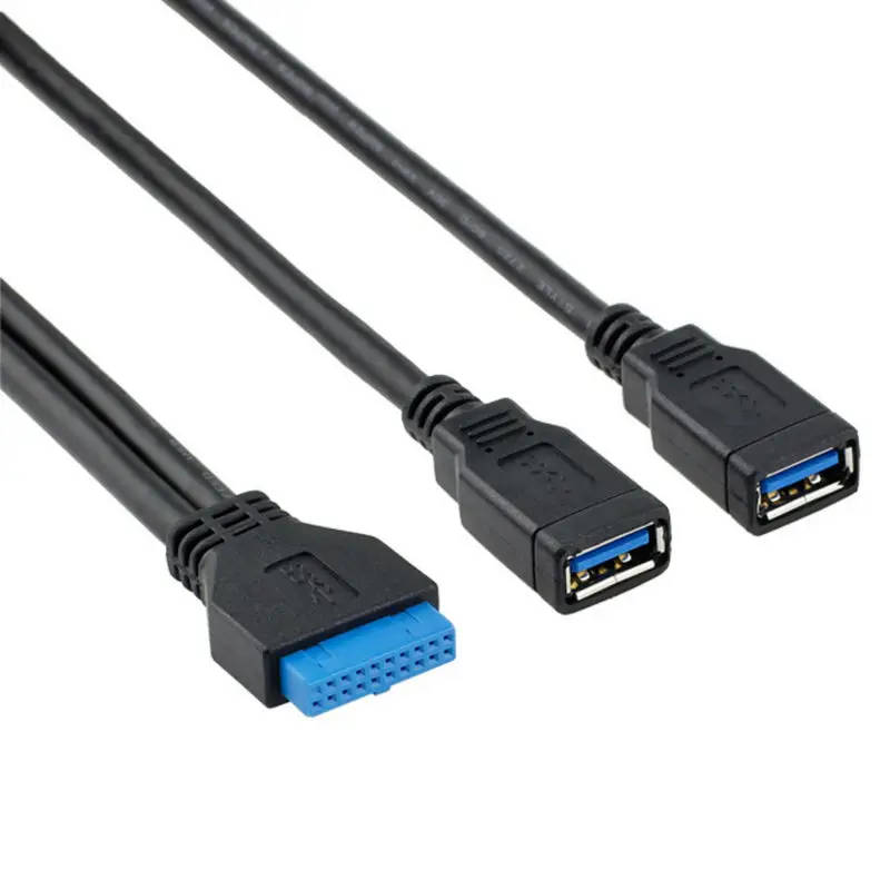 2 порта USB 3 0 разъем для материнской платы 20-контактный кабель передней панели 20 см