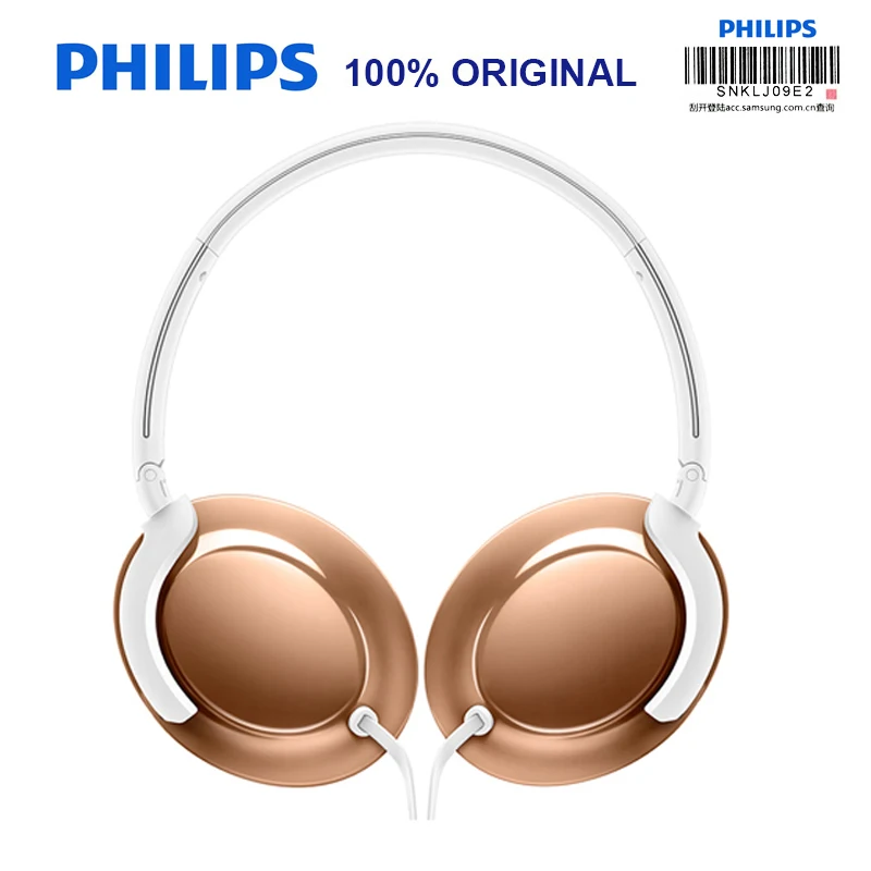 Оригинальные Наушники Philips SHL4805 с проводным управлением Hi Fi наушники басами и
