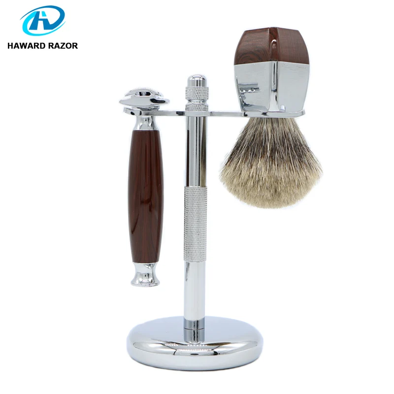 HAWARD Razor мужской набор для бритья Классическая безопасная бритва 100% высокое