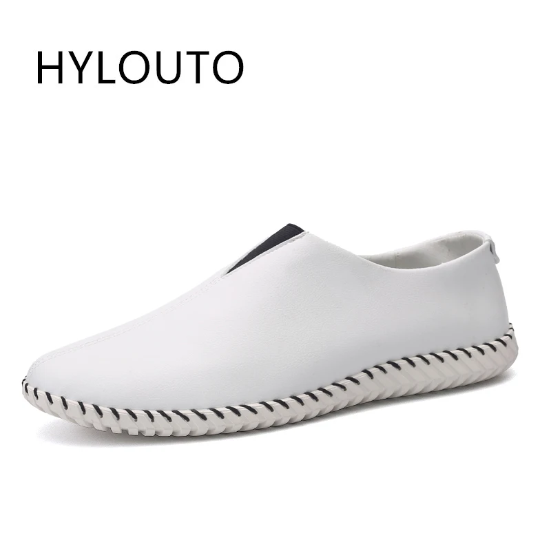 Новые мужские Ботинки Дышащая Микрофибра Кожа Мужская Повседневная Обувь