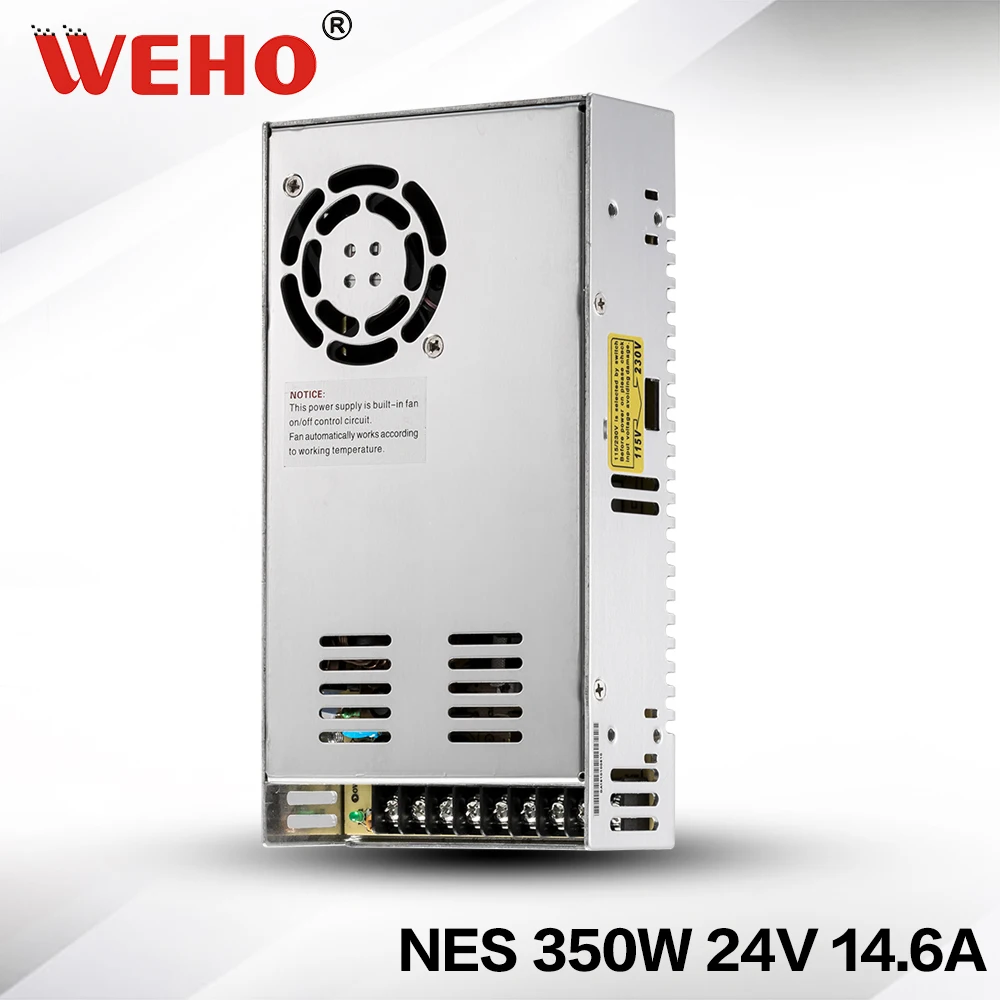 (Nes 350 24) weho высокая эффективность Вт 24 В импульсный источник шаха для 3d принтер|power