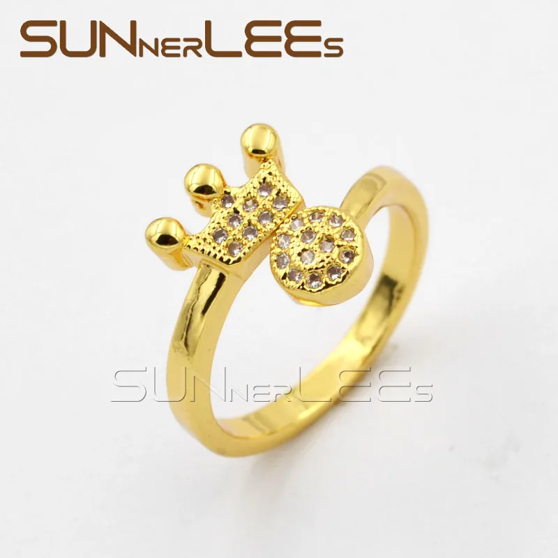 SUNNERLEES модные ювелирные изделия для женщин девушек Принцесса Королева Корона