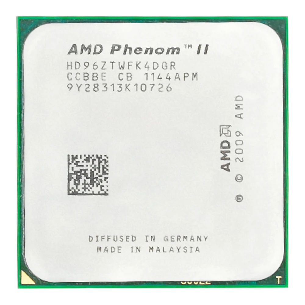 

AMD Phenom II X4 960T CPU Processor Quad-Core 3.0Ghz/ 6M /95W Socket AM3 AM2+