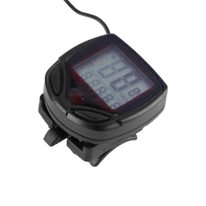 Cycling Bicycle Speedometer Waterproof LCD Display Digital Meter Odometer Wired Bike Computer Accessories | Спорт и развлечения