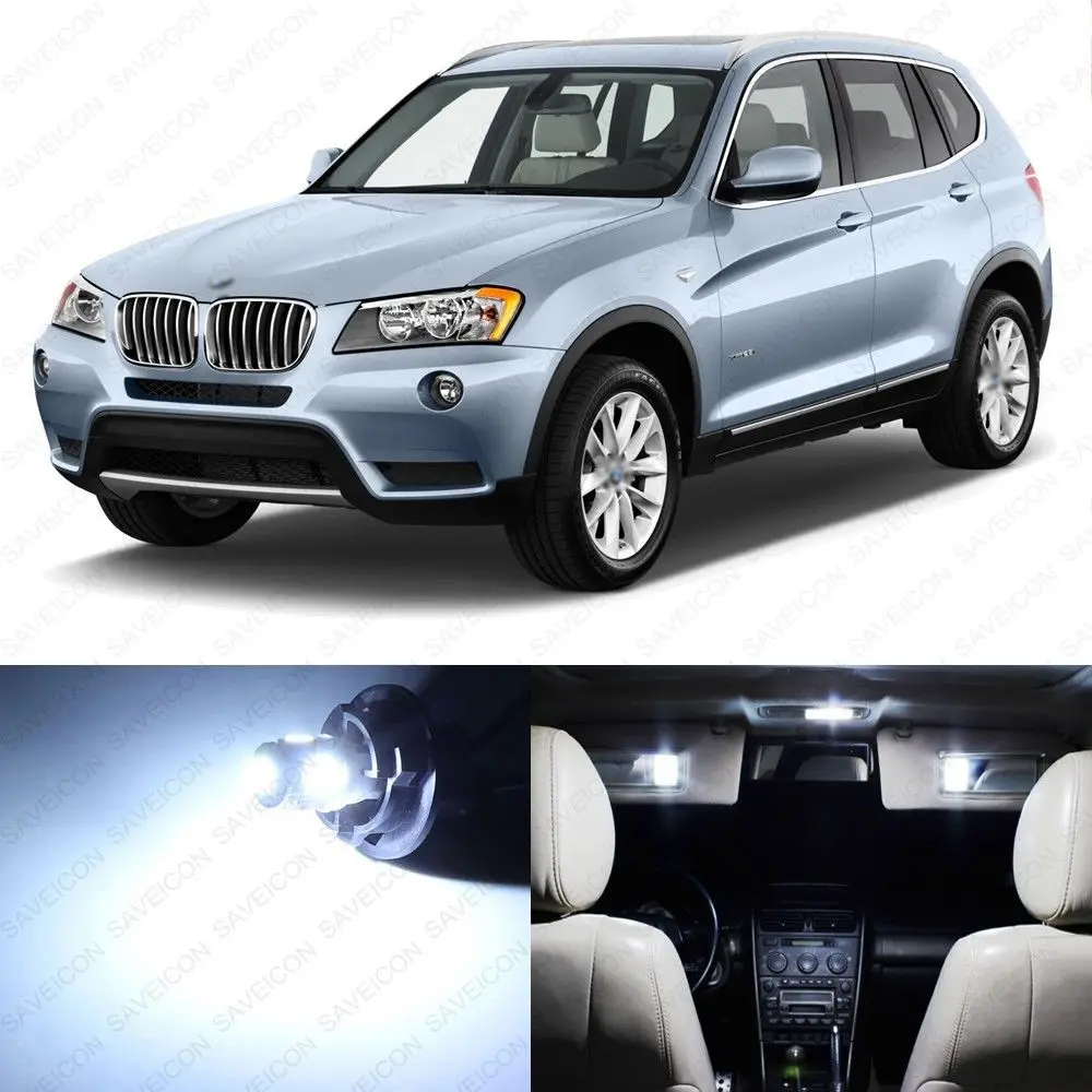 14 шт. светодиодный светильник для чтения/внутренний купольный карты комплект