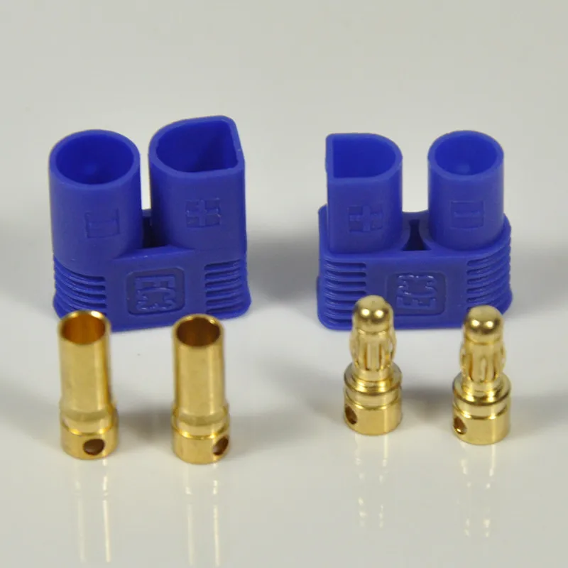 

4 Sets EC3 3MM Female Male Gold Plated Bullet Connector Plugs For RC Battery