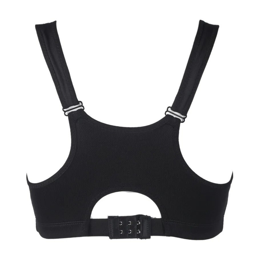 LELINTA Front Wirefree Zipper Sports yoga Bra No Rims Push Up Running Vest Seamless Deep V Workout Training Cloths | Спорт и