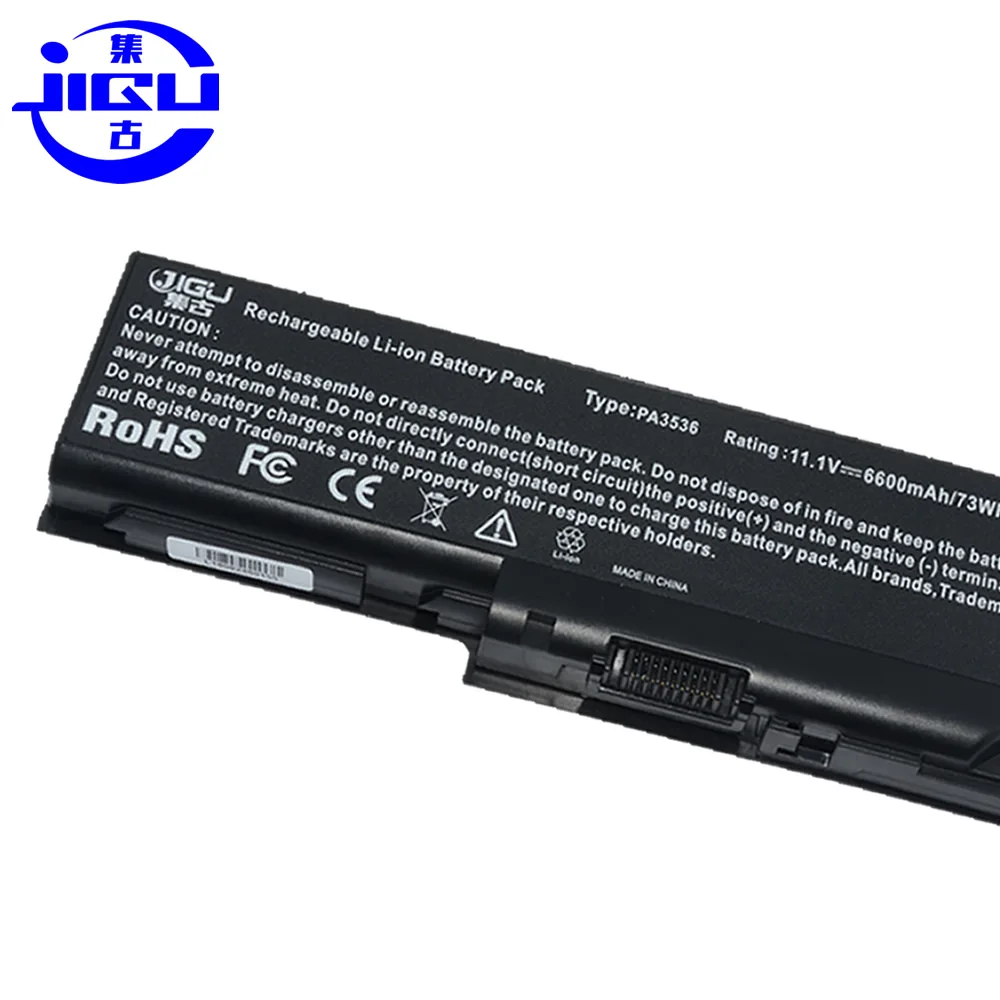 Аккумулятор Jigu с 9 ячейками PA3536U-1BRS для ноутбука Toshiba Satellite X205 X200 L350 L355 L355D P200 P200D P205