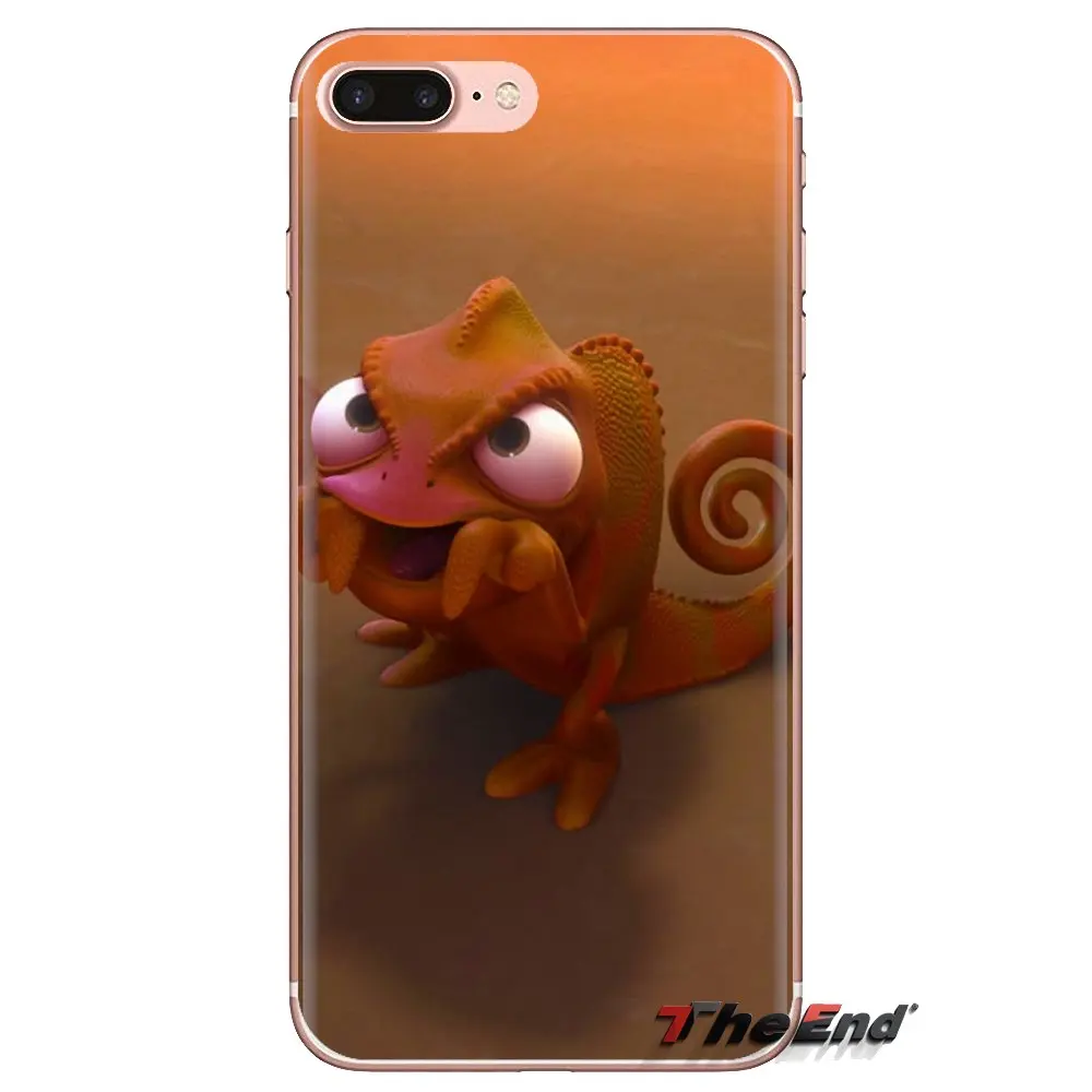 For Sony Xperia Z Z1 Z2 Z3 Z5 compact M2 M4 M5 C4 E3 T3 XA Huawei Mate 7 8 Y3II Phone Bag Case Tangled Rapunzel Chameleon Pascal |