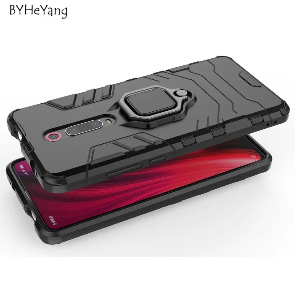 Чехол для Xiaomi Redmi K40 K30 автомобильный держатель магнитное кольцо кронштейн
