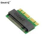 Карта адаптера, 10 шт., 64 ГБ, 128 ГБ, 256 ГБ, 512 ГБ, M.2 NGFF PCIe x4 SSD для 2013 последнего MacBook Air A1465 A1466 MD711 MD712 MD760 MD761