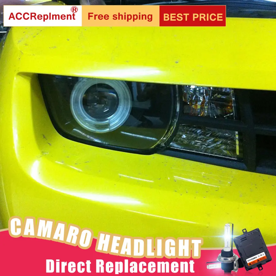2 шт. светодиодный светодиодные фары для автомобиля Chevrolet Camaro 2010-2012 | Автомобили и