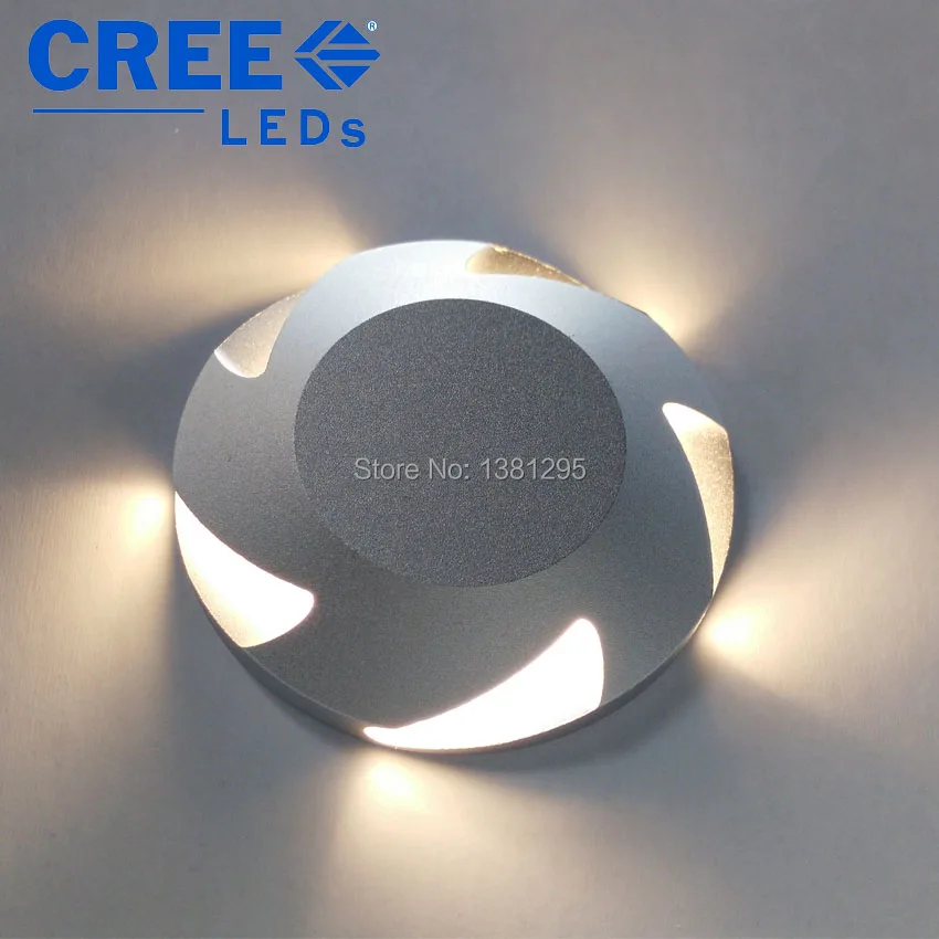 12V 24V IP67 3 Вт Мини CREE светодиодный встраиваемый светильник Настенный светильник торшер ступеньки лестницы Светильник ing Лестницы настил Точечный светильник s боковые балки с регулируемой яркостью