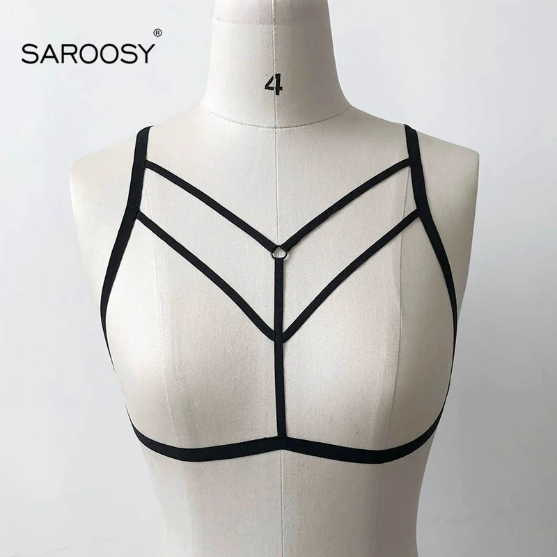SAROOSY новый сексуальный полые бюстгальтер бинты для Для женщин восточном клетка